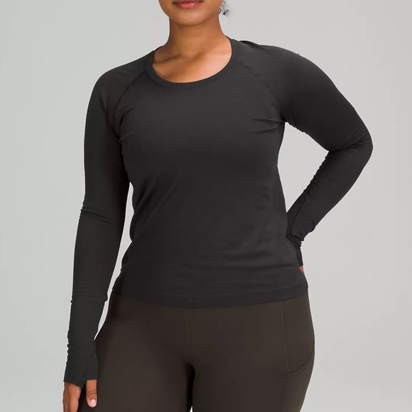 Lululemon Swiftly Tech Long Sleeve Shirt 2.0 Waist Length - Picture 1 of 7